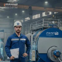 بویلر،دیگ17600 پوند بر ساعت بخار/هشت تن