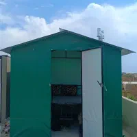 آلاچیق یا کانکس اسکان برای باغ یا پشت بام منزل