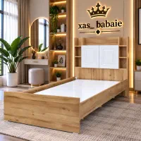 تخت تک نفره دو درب کاتانیا (صنایع چوبی خاص)