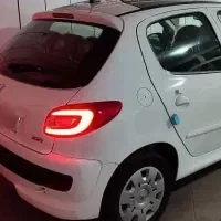 207 TU5سقف شیشه ای صفر 1404تحویل دی ماه سفید