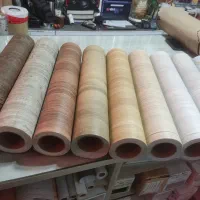 برچسب طرح چوب روکش پشت چسب برجسته پی وی سی کد ۱۲|خدمات پیشه و مهارت|تهران, علم و صنعت|دیوار