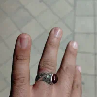 فروش انگشتر عقیق دو کفتر