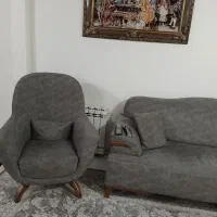 مبل راحتی هفت نفره بهمراه میزوسط|مبلمان خانگی و میز عسلی|تهران, امجدیه (خاقانی)|دیوار