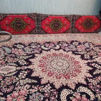 فرش ۹ متری با ۶ عدد پشتی|فرش|سقز, |دیوار