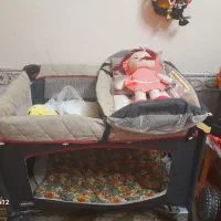 تخت نوزاد و کودک با موزیکال