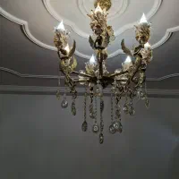 لوستر فرشته  برنجی 7 شاخه  اصل با ضمانت