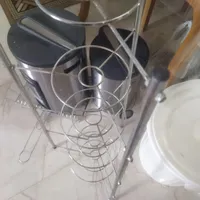 سطل برنج سطل آشغلال استند قابلمه|ظروف نگهدارنده، پلاستیکی، یک‌بارمصرف|اصفهان, جنیران (لادان)|دیوار