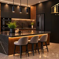 طراحی و اجرای کابینت آشپزخانه و دکوراسیون داخلی