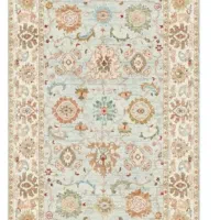 فروش فرش صرافیان ۱۲۰۰شانه معادل۱۰۰رج ابریشم