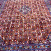 فرش دستباف (بساک)۱۲ متری ماهی خوشرنگ  اردبیل|فرش|مشکین‌دشت, |دیوار