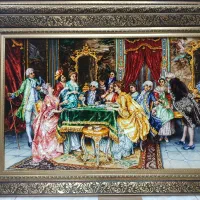 تابلوفرش دستبافت پاسورباز/فروشگاه ماندگار نقداقساط|تابلو فرش|تهران, بوستان جنگلی لویزان|دیوار