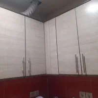 کابینت ام دی اف بهترین جنس رنگ کرم روشن