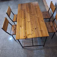 میز و صندلی ۴ نفره|میز و صندلی غذاخوری|خسروشاه, |دیوار