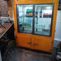 یخچال ایستاده دو در ویترینی کالا سالم فروشی