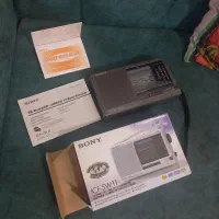 رادیو سونی جیبی اصلی و حرفه ای مدلsw11انالوگ اکبند