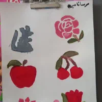 آموزش نقاشی کودکان|خدمات آموزشی|مشهد, پروین اعتصامی|دیوار
