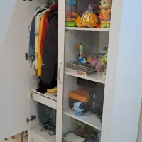 تخت و کمد کودک به همراه تشک خوشخواب|تخت و صندلی بچه|بجنورد, |دیوار