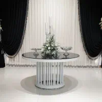 میز آبکاری پایه لوله ای // تالار و رستوران