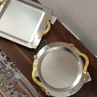 ۲عددسینی استیل درجه ۱