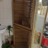 قفس دست ساز چوبی