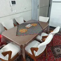 میز ناهارخوری شش نفره در حدنو|میز و صندلی غذاخوری|آران و بیدگل, |دیوار