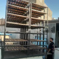استند گل قفسه کف چوبی میز پیشخوان کد ۶۷۶|فروشگاه و مغازه|تهران, علی‌آباد|دیوار