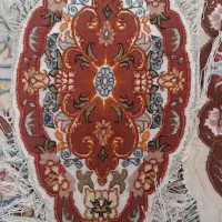 فرش دستبافت ست بیضی ۶۰×۹۰ کف ابریشم رج ۵۰|فرش|تبریز, |دیوار