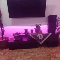 میز زیر تلویزیون دوتکه