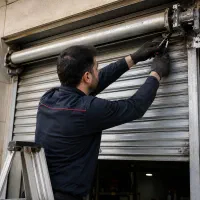 نصب و تعمیر کرکره برقی .درب برقی.پارکینگ.درب شیشه
