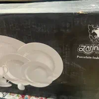 سرویس چینی زرین طلاکوب۱۰۲پارچه