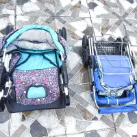 دو عدد کالسکه در حد نو|کالسکه و لوازم جانبی|دوگنبدان, |دیوار