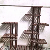 استند چوبی بزرگ و‌شیک