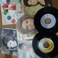 5عدد صفحه گرام قدیمی با کاور و جلد سالم