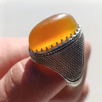 انگشتر عقیق پرتغالی