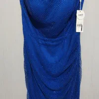 پیراهن دکلته  کوتاه مجلسی