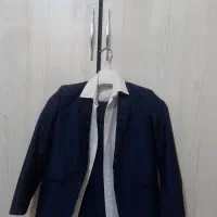 کت شلوار بچه گانه با پیراهن سفید بچگانه