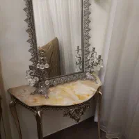 آیینه شمعدان برنز