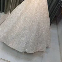 لباس عروس تمام شاین بدون زدگی