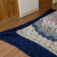 لحاف کرسی دست دوز خوشحال 3 در 3 سفارشی کامل|رختخواب، بالش، پتو|تهران, شهید رجایی|دیوار