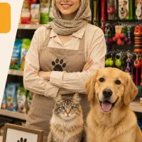 جذب فروشنده جهت کار در پت شاپ
