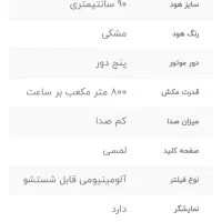 هود با قاب|اجاق گاز و لوازم برقی پخت‌وپز|ساری, |دیوار