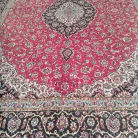 دوعدد قالی ۱۲متری رنگ قرمز در حد نو