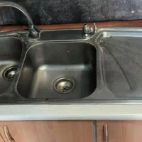 کابینت فلز و سینک دوقلو|مصالح و تجهیزات ساختمان|لنجان, |دیوار