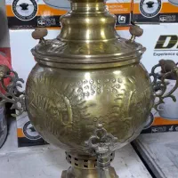 سماور ذغالی برنجی|کلکسیون اشیاء عتیقه|بوکان, |دیوار