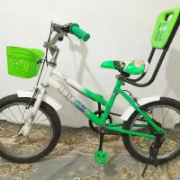 دوچرخه ۱۶ سبز و آبی