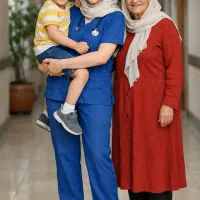 پرستار سالمند و کودک