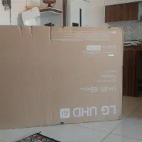 کارتن تلوزیون LG ۶۵ وسایل خانه