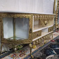 میز تی وی زیبا و سنگین برنز اصل|میز تلویزیون|بروجرد, |دیوار