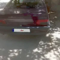 پژو جی ال آی  عنابی مدل ۸۴