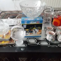 ظروف پذیرایی و خوردکن دستی نو